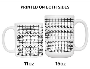 Hidden Message Funny Coffee Mug - Swear Message Friend Office Coworker Gift Cup - White Elephant Gift Idea