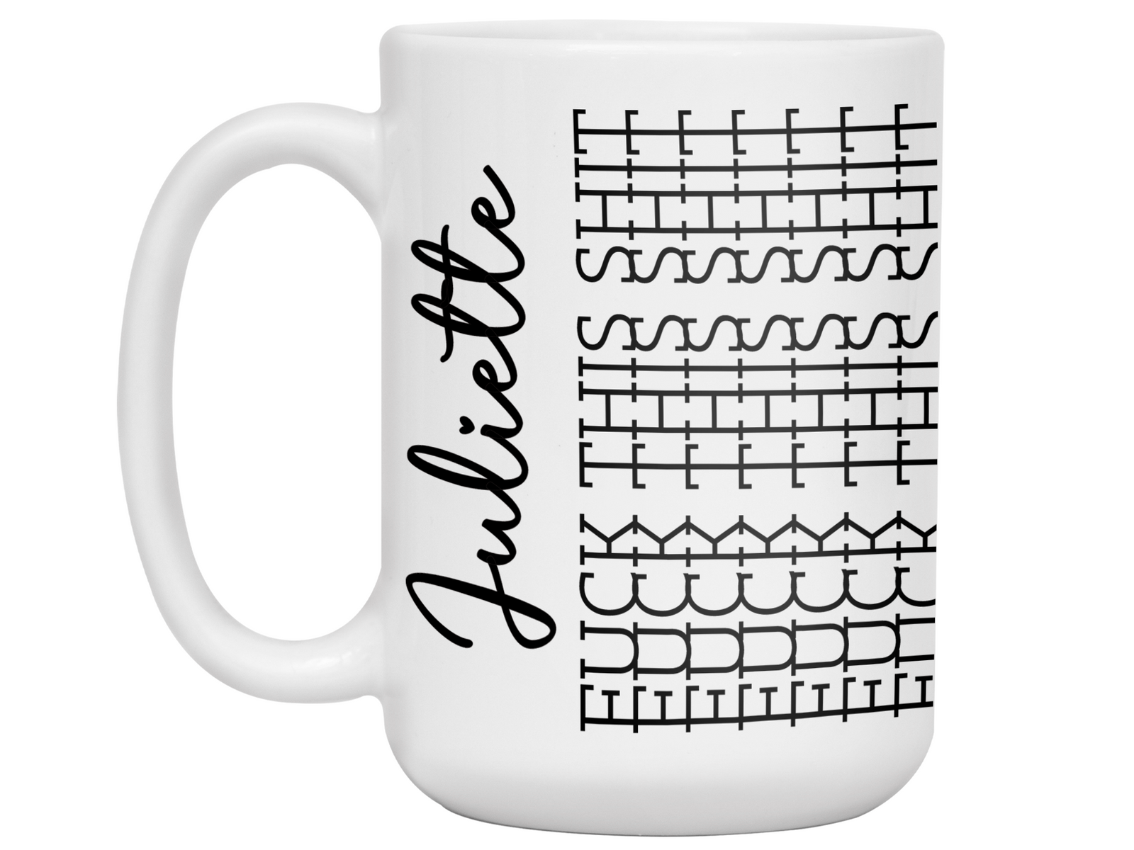 Hidden Message Custom Name Funny Coffee Mug - Swear Message Friend Office Coworker Gift Cup