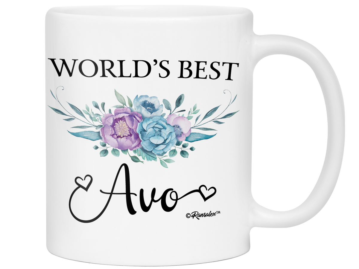Funny Gifts for Avos - World's Best Avo Coffee Mug
