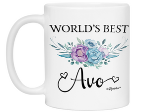 Funny Gifts for Avos - World's Best Avo Coffee Mug