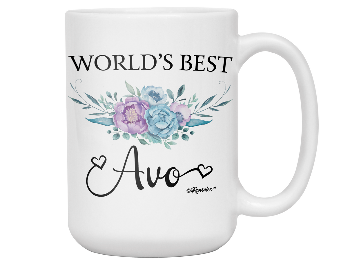 Funny Gifts for Avos - World's Best Avo Coffee Mug