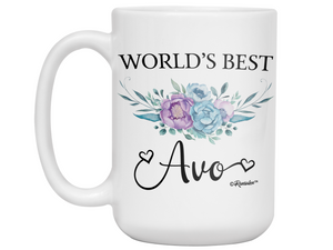 Funny Gifts for Avos - World's Best Avo Coffee Mug