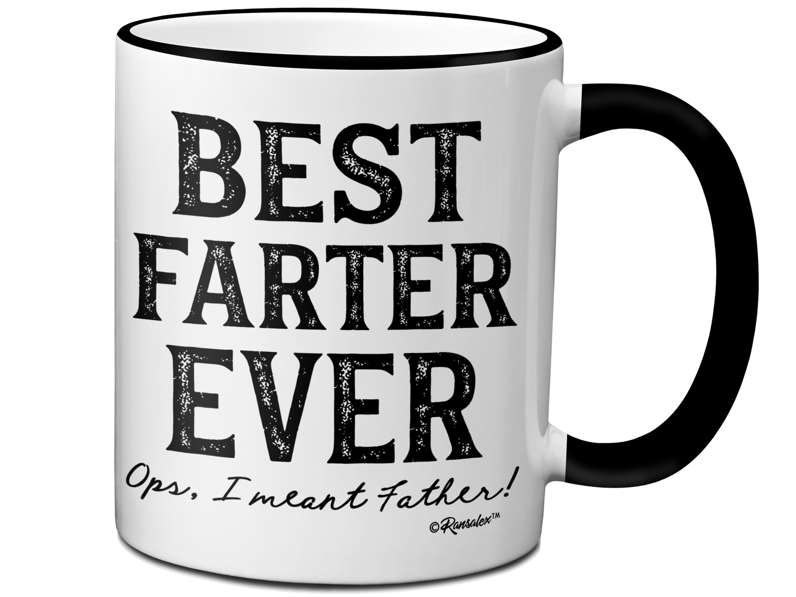 Funny Best Farter Ever Ops I Meant Father Coffee Mug - Father's Day Gift - Gifts for Dads