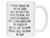 Funny Gifts for Friends - I'd Walk Through Fire for You Friend Gag Coffee Mug