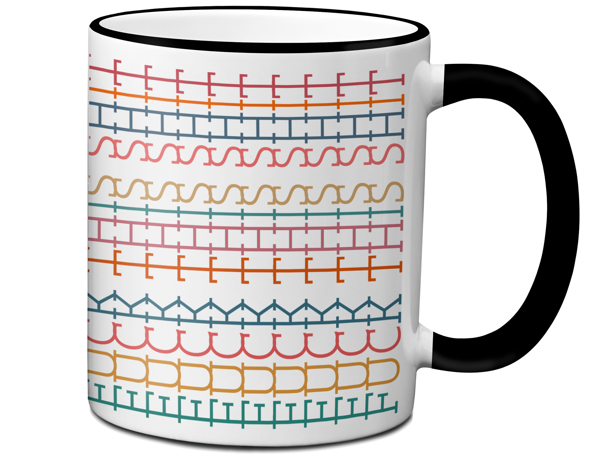 Hidden Message Custom Name Funny Coffee Mug - Swear Message Friend Office Coworker Gift Cup - Colorful Design