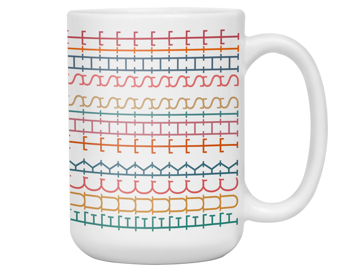 Hidden Message Custom Name Funny Coffee Mug - Swear Message Friend Office Coworker Gift Cup - Colorful Design