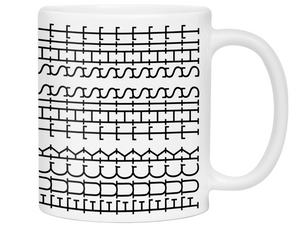 Hidden Message Funny Coffee Mug - Swear Message Friend Office Coworker Gift Cup - White Elephant Gift Idea