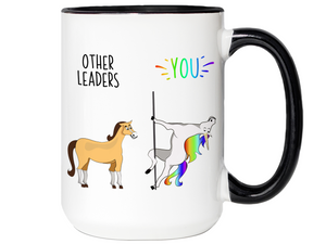 Leader Gifts - Other Leaders You Funny Unicorn Coffee Mug