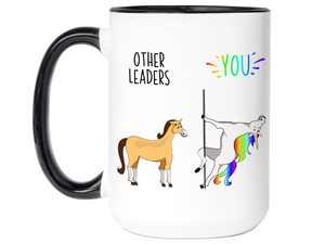 Leader Gifts - Other Leaders You Funny Unicorn Coffee Mug