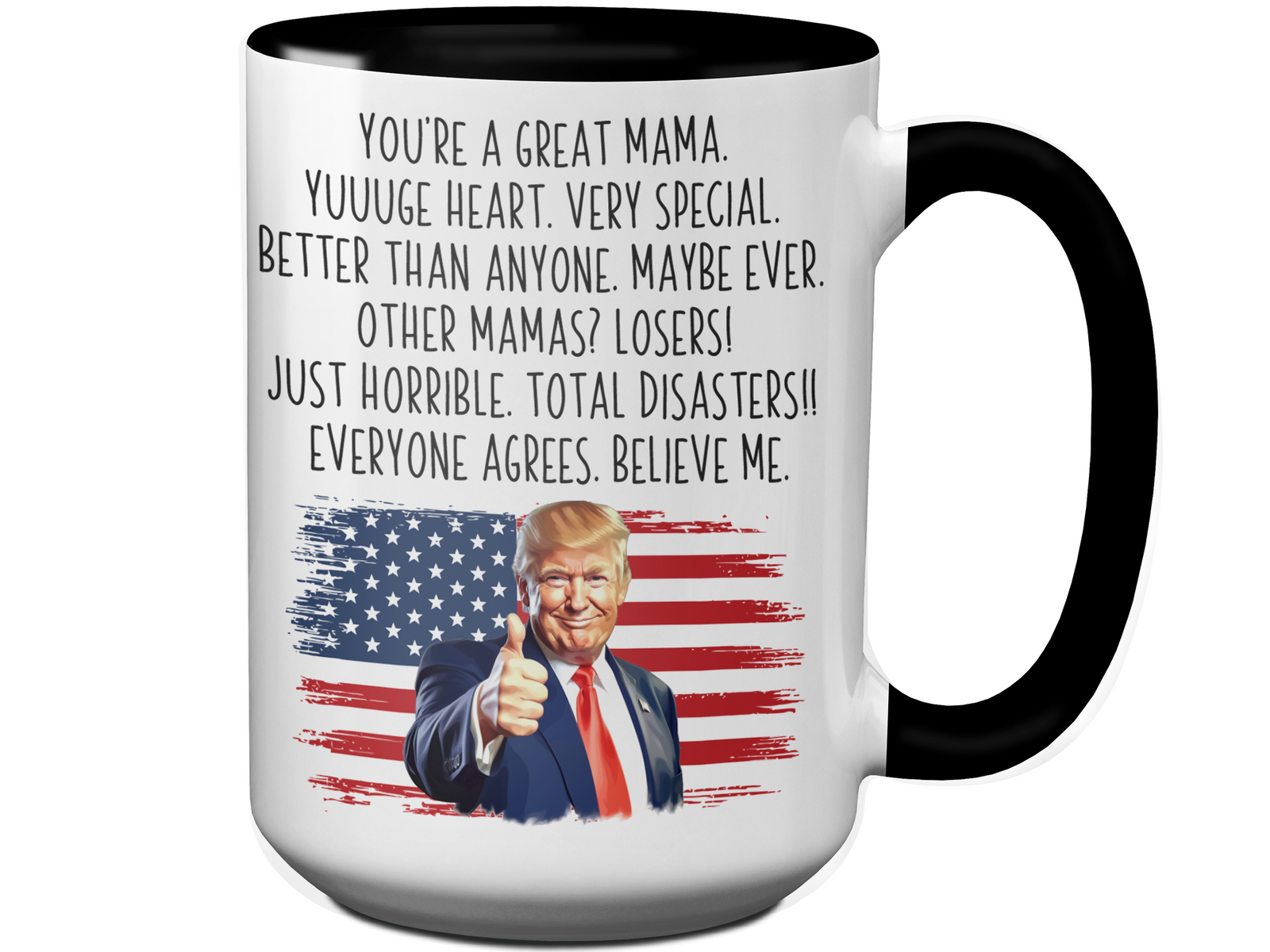 Funny Mama Mug – Appreciation or Announcement Gift for Mamas – Mother's Day Gift Idea