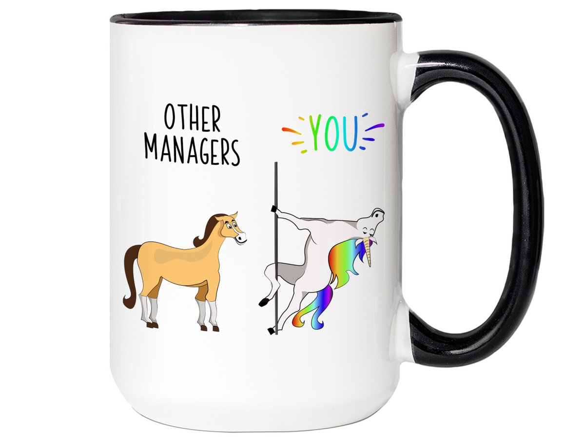 Manager Gifts - Other Managers You Funny Unicorn Coffee Mug