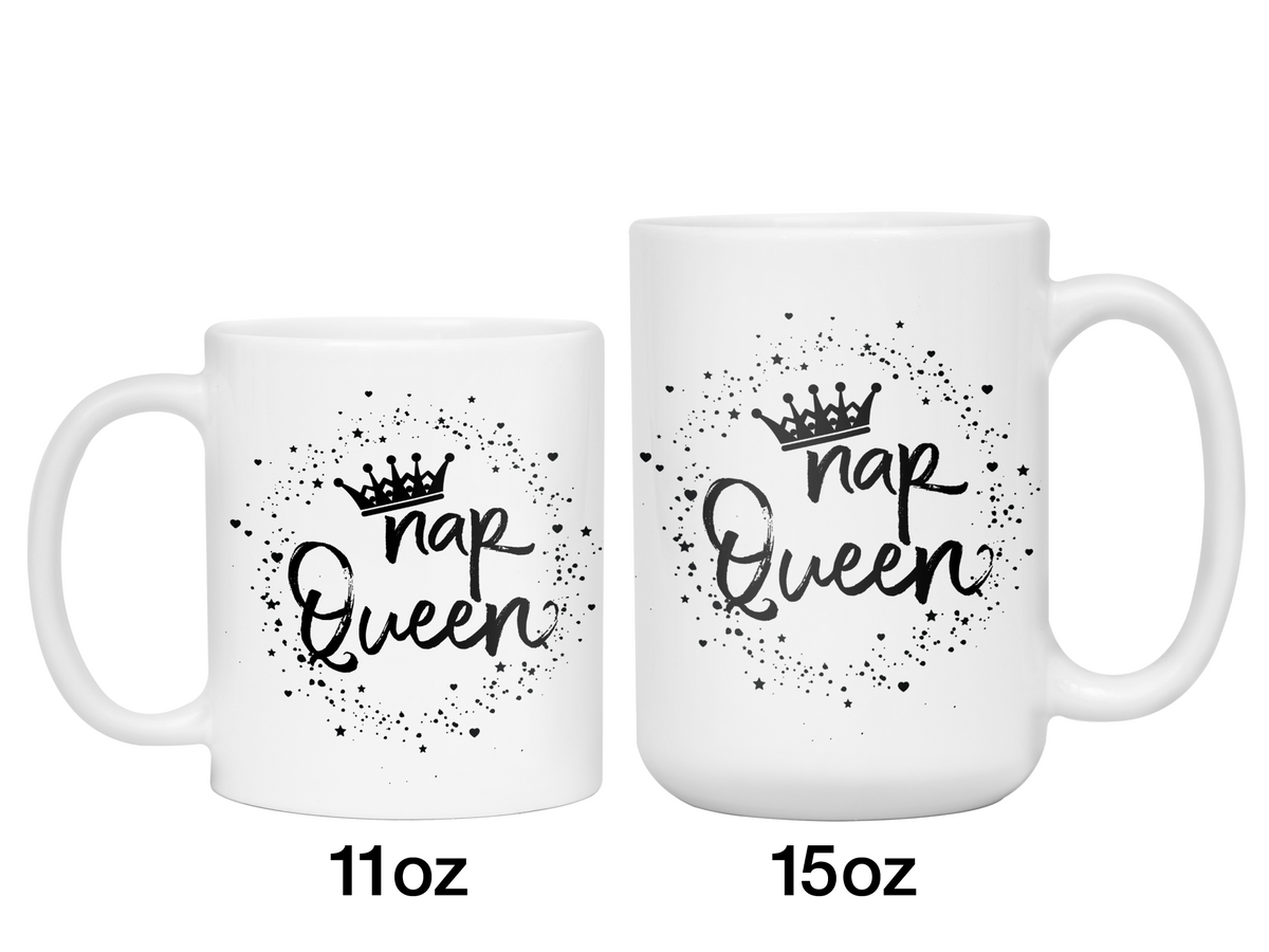 Nap Queen Funny Coffee Mug | Funny Gift Idea for Any Occasion | Funny Gifts