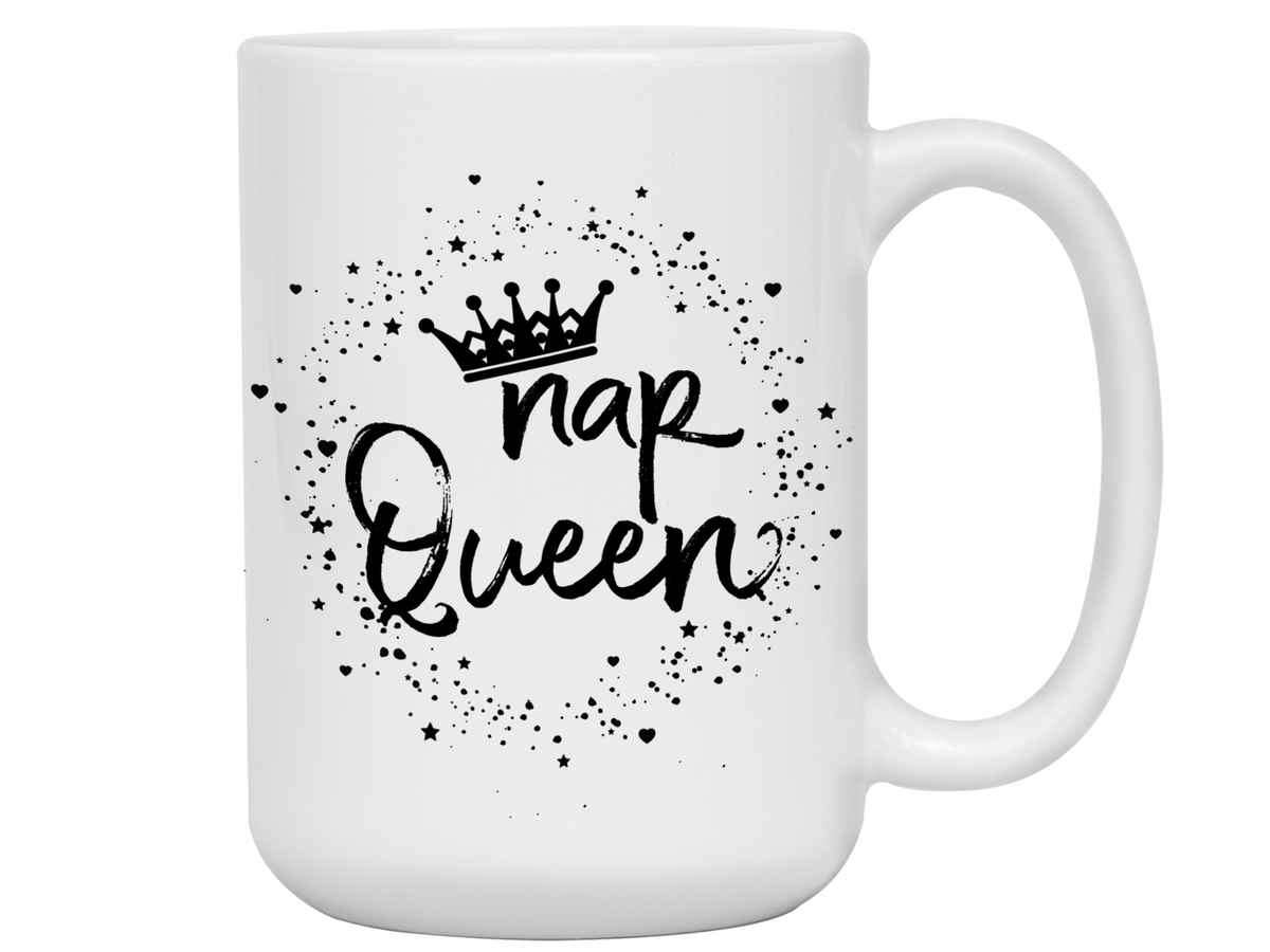 Nap Queen Funny Coffee Mug | Funny Gift Idea for Any Occasion | Funny Gifts