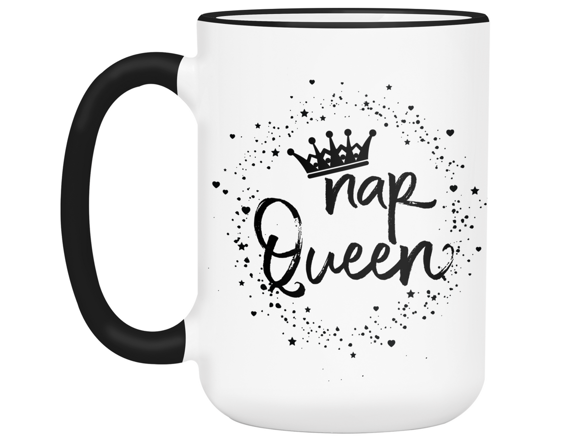 Nap Queen Funny Coffee Mug | Funny Gift Idea for Any Occasion | Funny Gifts