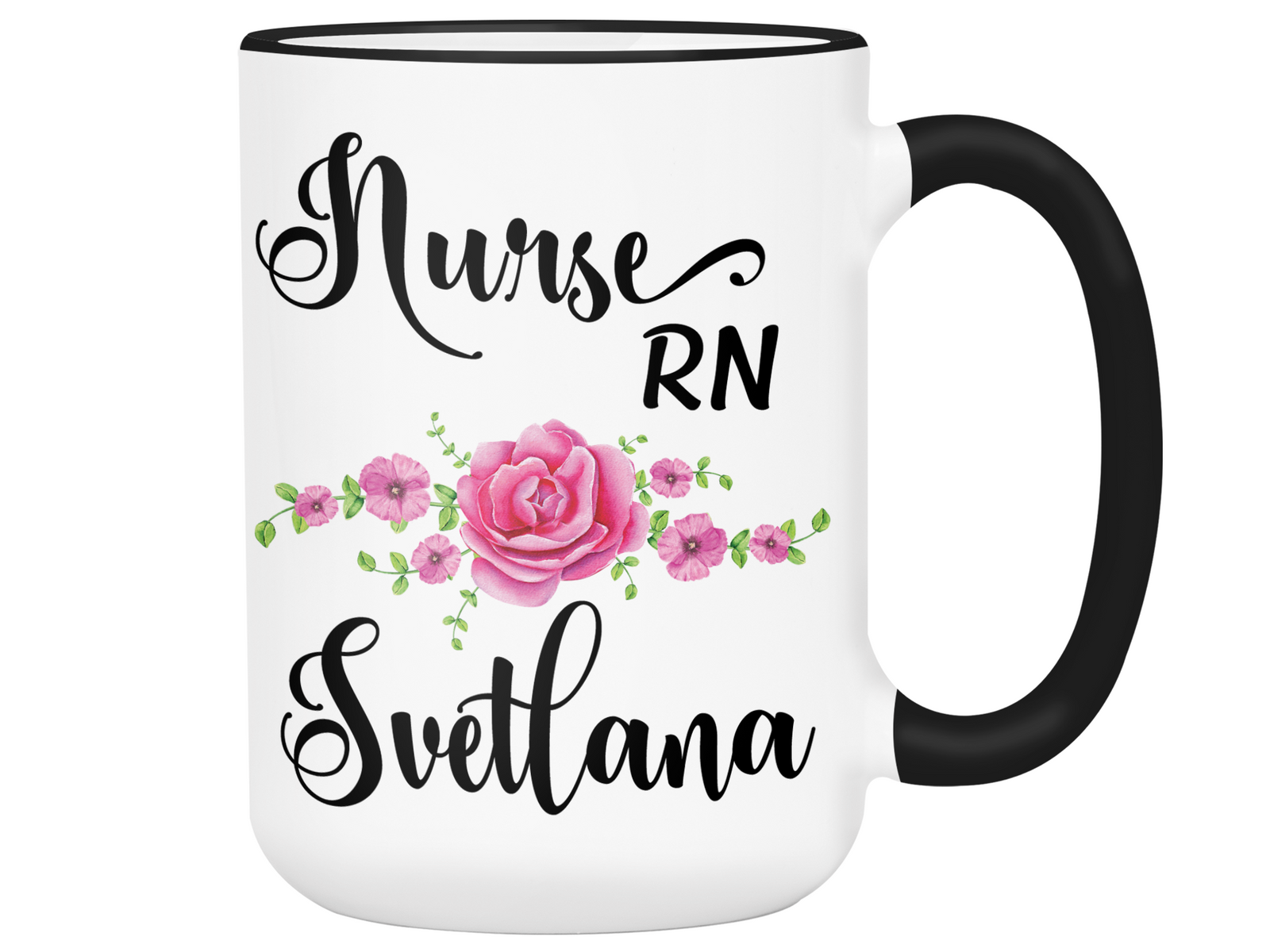 Custom Name Nurse RN Coffee Mug | Personalized Gifts for Nurses