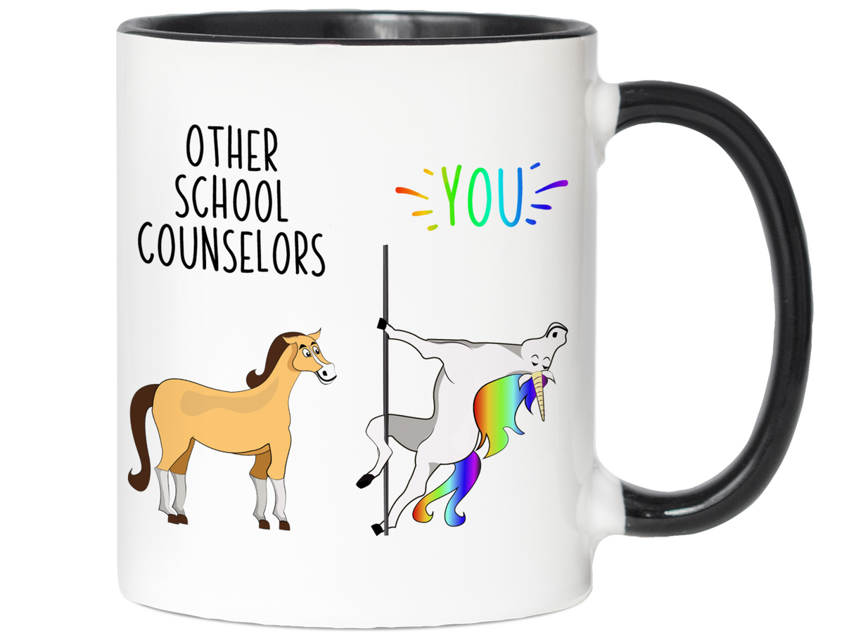 School Counselor Gifts - Other School Counselors You Funny Unicorn Coffee Mug