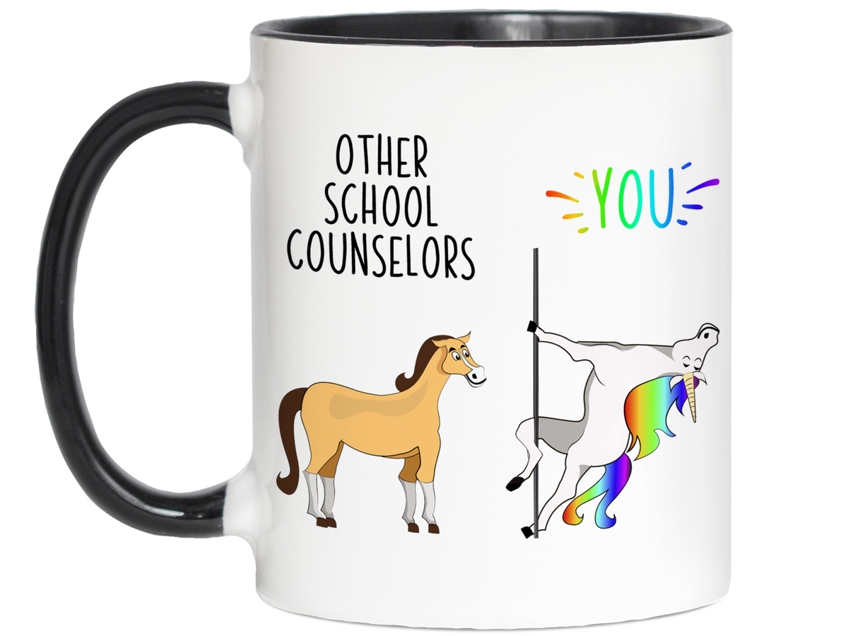 School Counselor Gifts - Other School Counselors You Funny Unicorn Coffee Mug