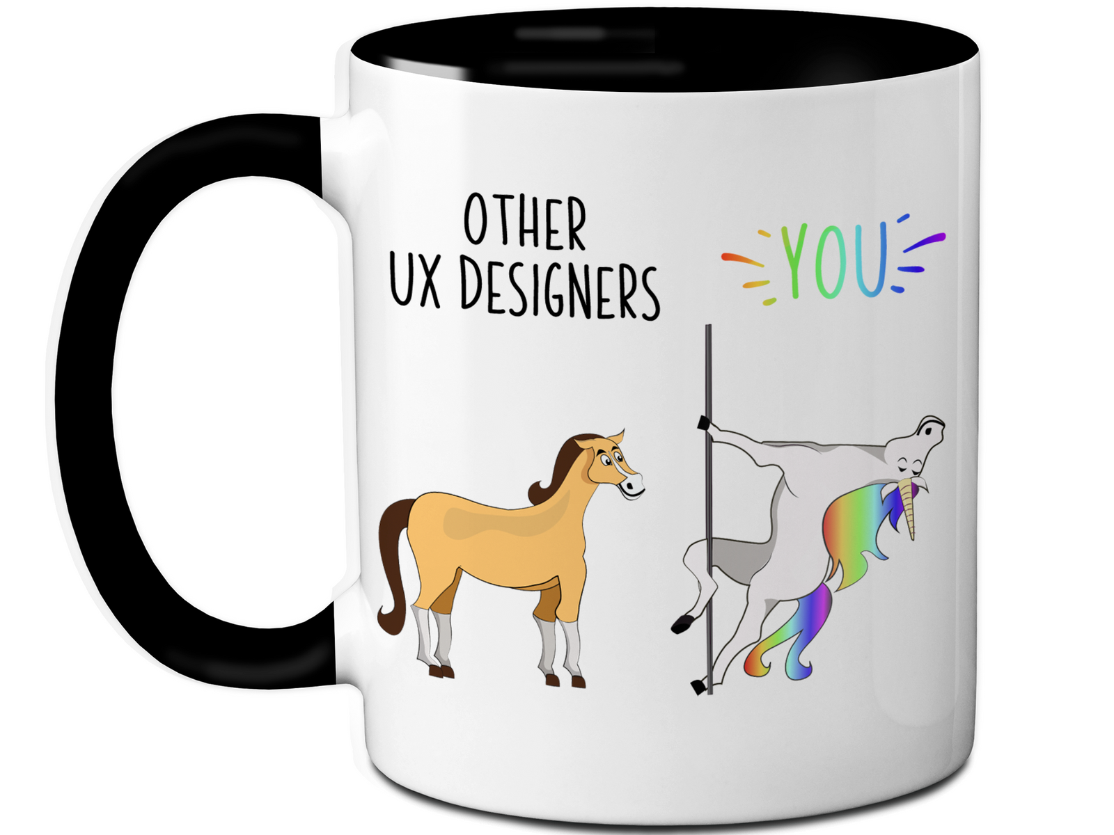 UX Designer Gifts - Other UX Designers You Funny Unicorn Coffee Mug