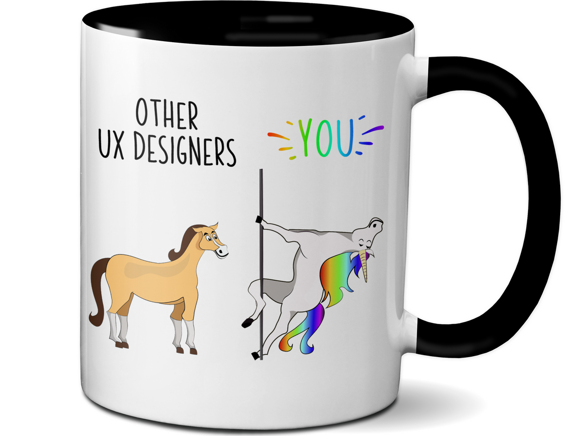 UX Designer Gifts - Other UX Designers You Funny Unicorn Coffee Mug