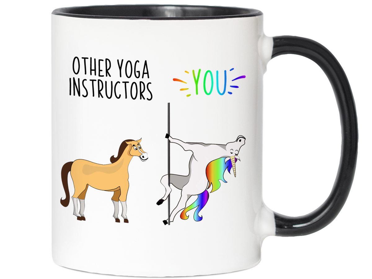 Yoga Instructor Gifts - Other Yoga Instructors You Funny Unicorn Coffee Mug