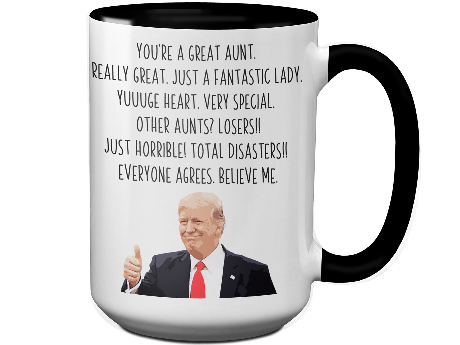 Funny Aunt Gifts - Trump Great Fantastic Aunt Coffee Mug
