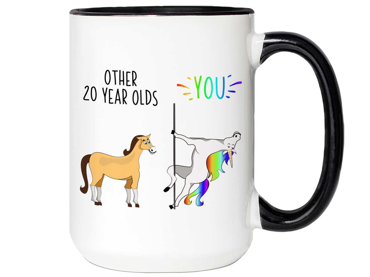 20th Birthday Gifts - Other 20 Year Olds You Funny Unicorn Coffee Mug