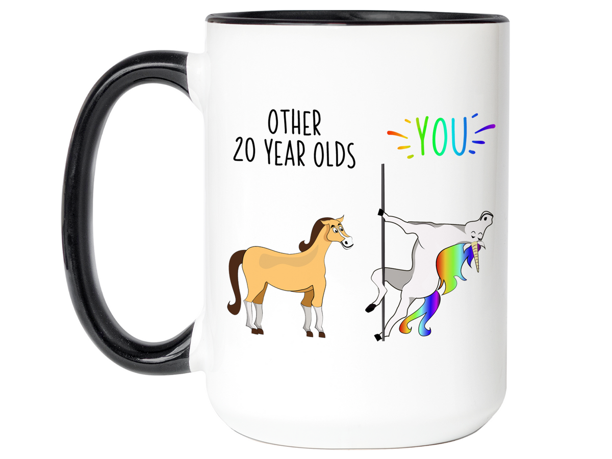 20th Birthday Gifts - Other 20 Year Olds You Funny Unicorn Coffee Mug