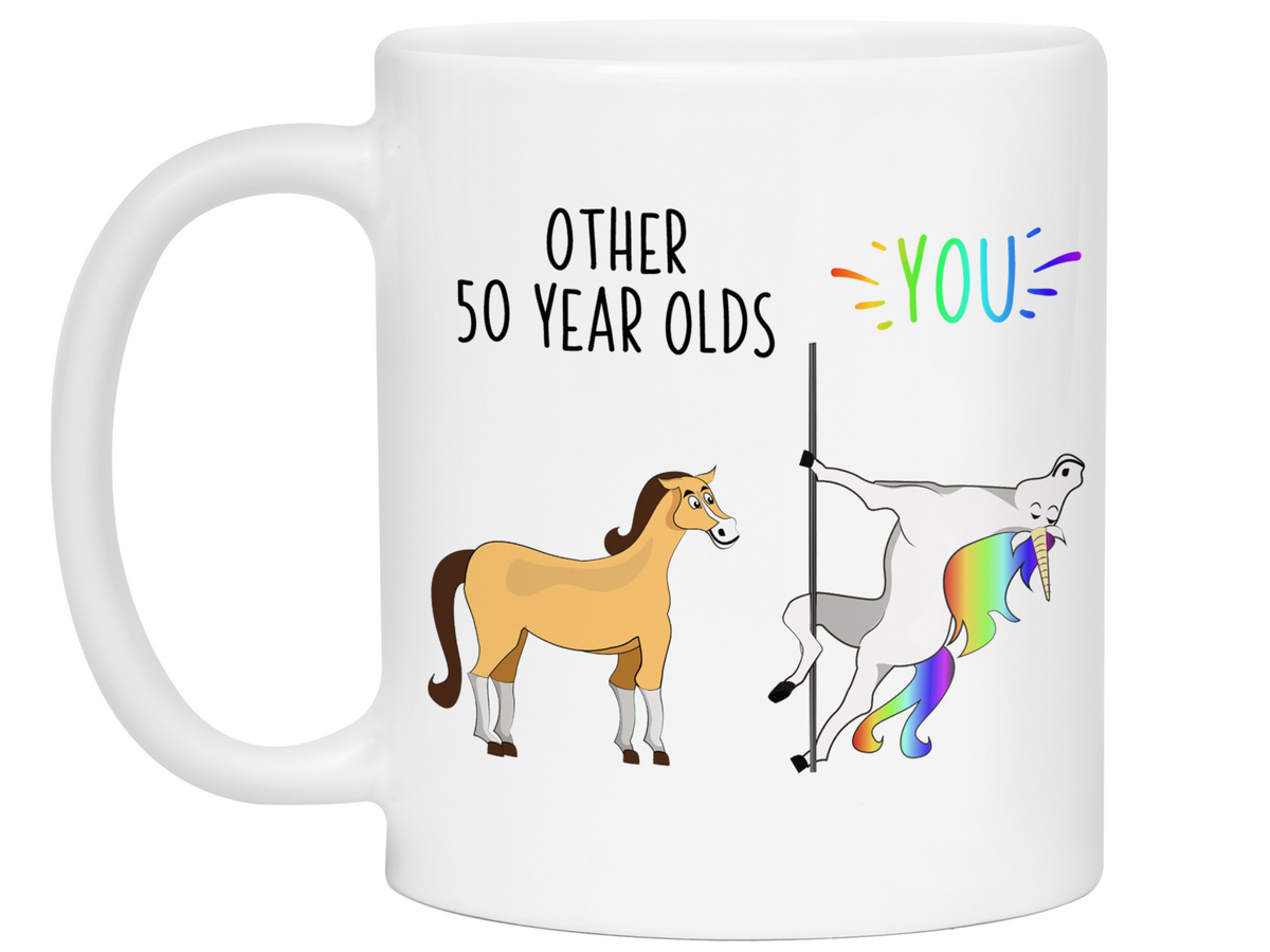 50th Birthday Gifts - Other 50 Year Olds You Funny Unicorn Coffee Mug