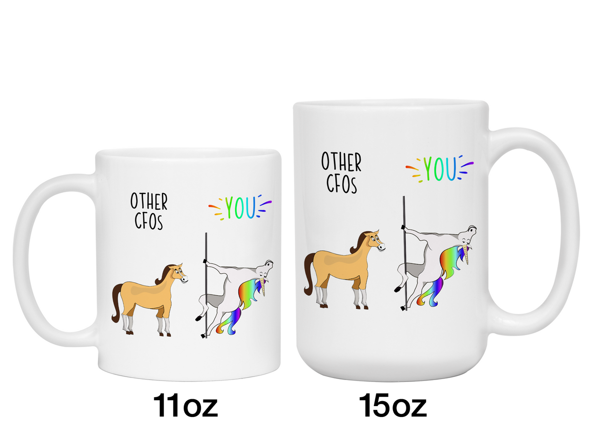 CFO Gifts - Other CFOs You Funny Unicorn Coffee Mug