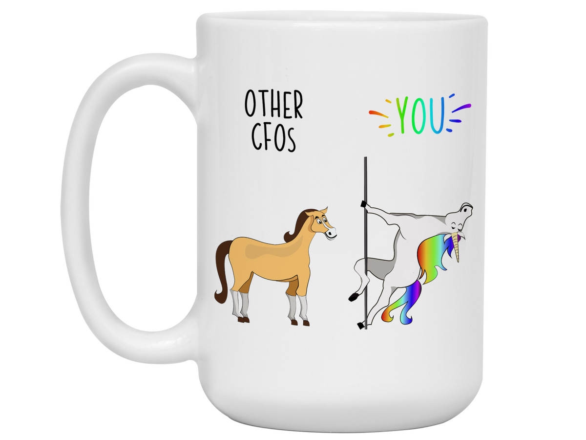 CFO Gifts - Other CFOs You Funny Unicorn Coffee Mug