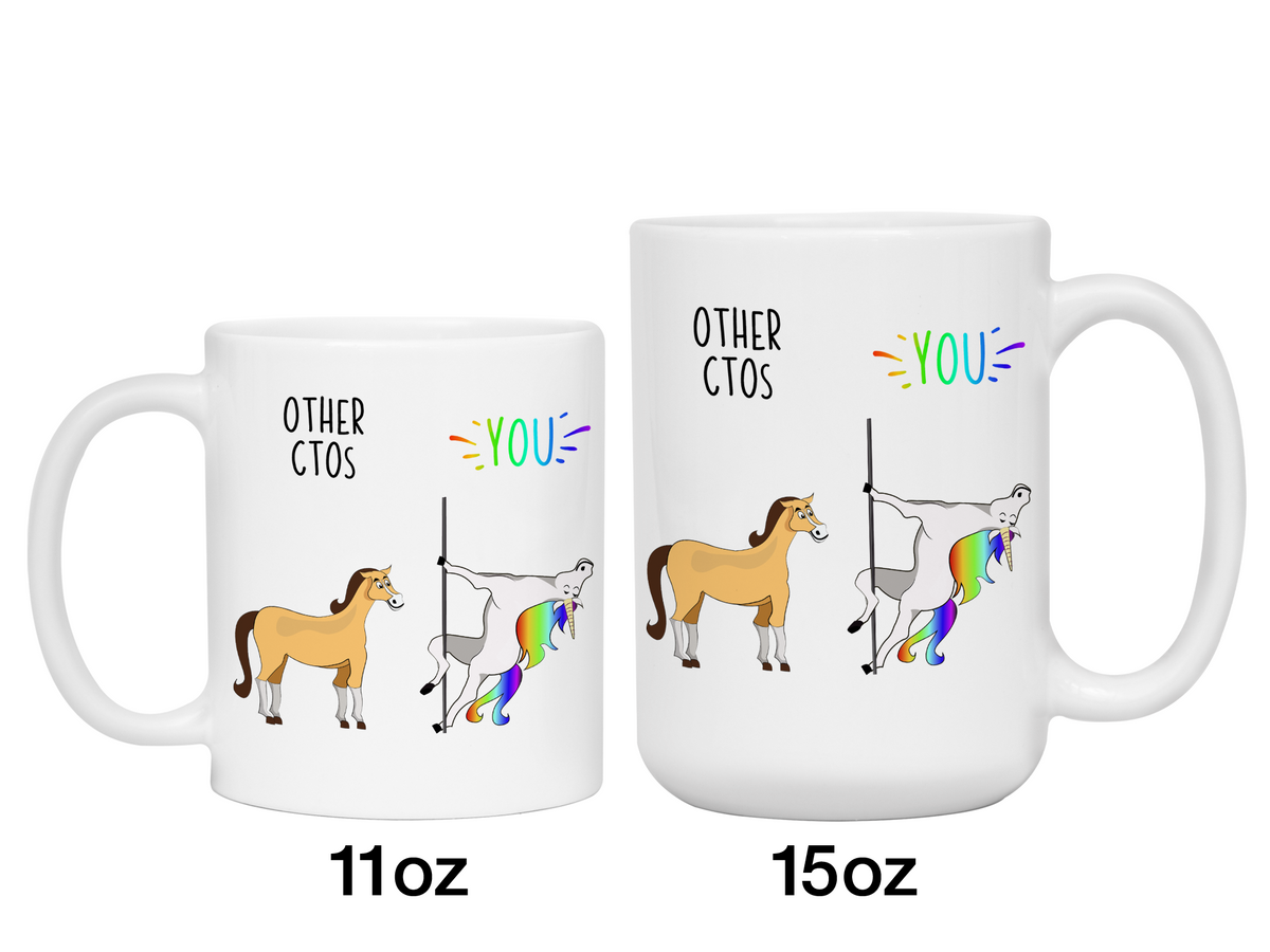 CTO Gifts - Other CTOs You Funny Unicorn Coffee Mug