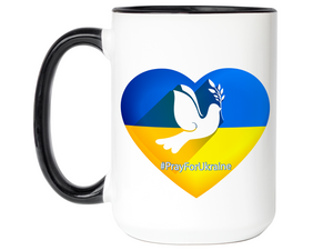 Pray for Ukraine Coffee Mug