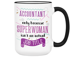 Accountant Funny Coffee Mug Tea Cup Hot Chocolate Gift Idea for Accountants