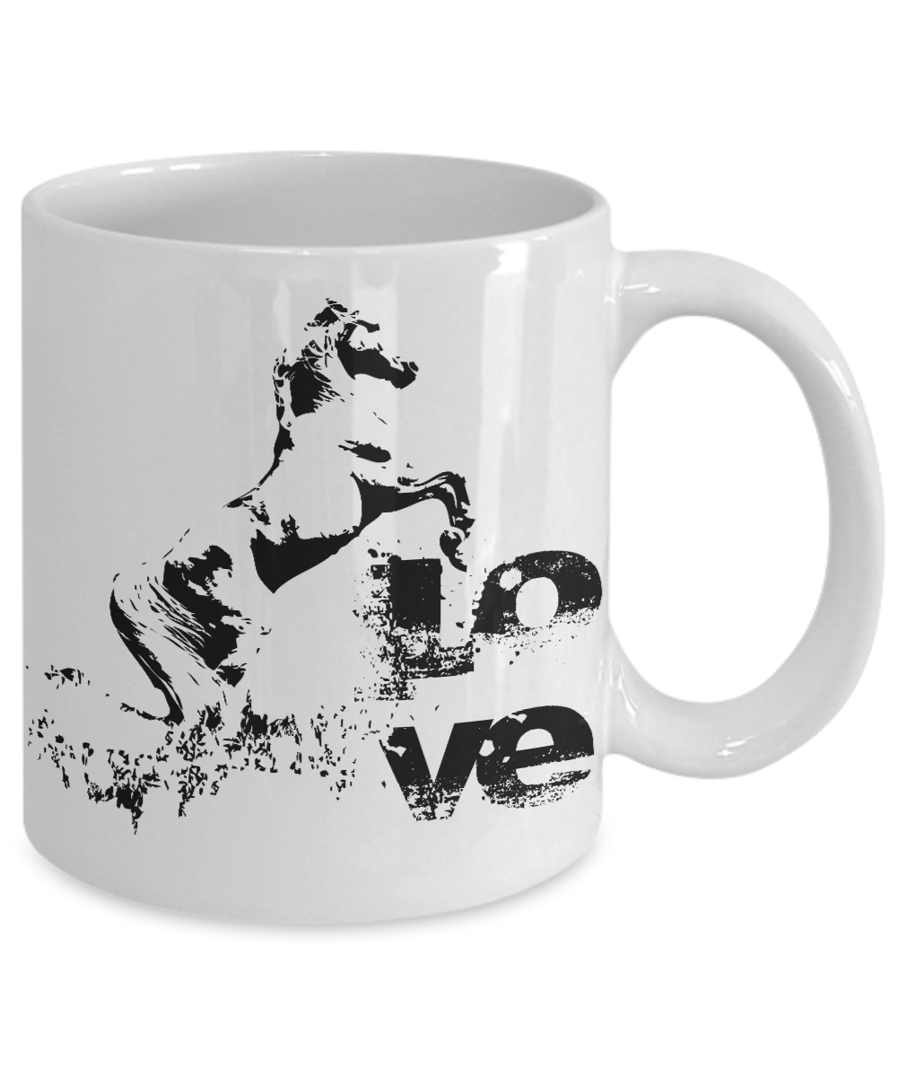 Horse Love Coffee Mug Horse Lover Gift Idea Tea Cup