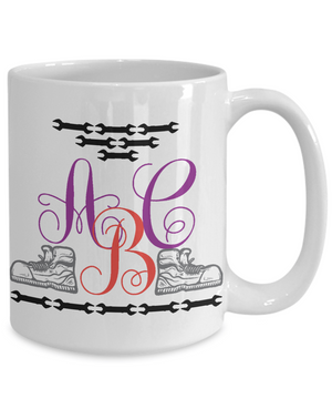Handyman Personalized Monogrammed Coffee Mug | Tea Cup | Gift Idea
