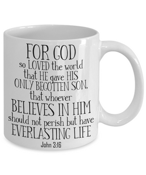 John 3:16 Coffee Mug
