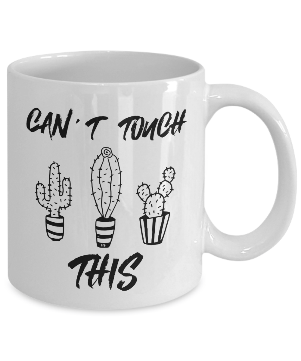 Can't Touch This Cactuses Coffee Mug