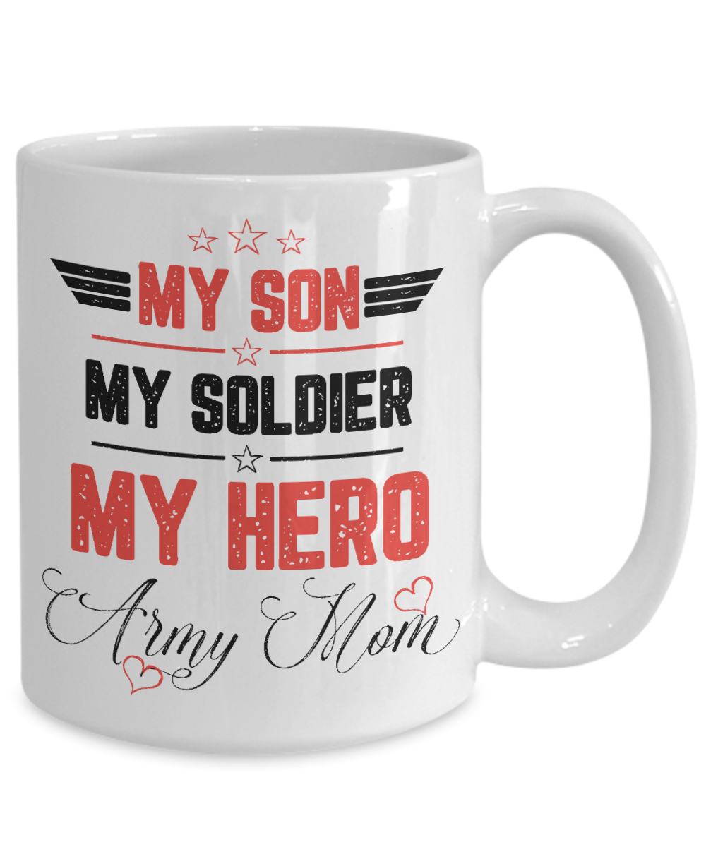 To My Son Coffee Mug From Mom and Dad, Gifts For Son Cup I Will