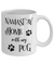 Namast'ay Home With My Pug Funny Coffee Mug Tea Cup Dog Lover/Owner Gift Idea