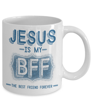 jesus is my best friend coffee mug