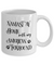 Namast'ay Home With My American Foxhound Funny Coffee Mug 11oz