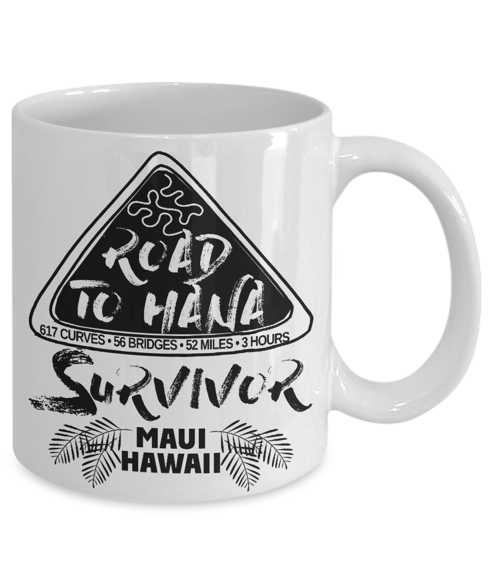 Road to Hana, Maui, Hawaii Survivor Coffee Mug 11oz