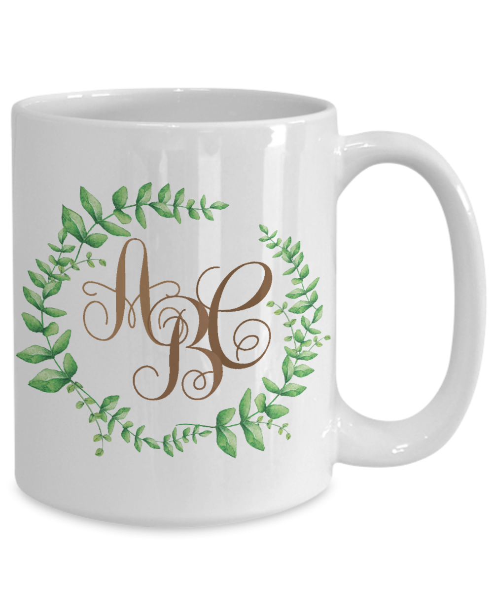Personalized Monogram Coffee Mug | Tea Cup | Great Gift Idea for any Occasion
