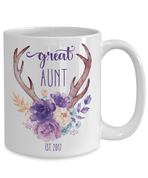 favorite aunt coffee mug
