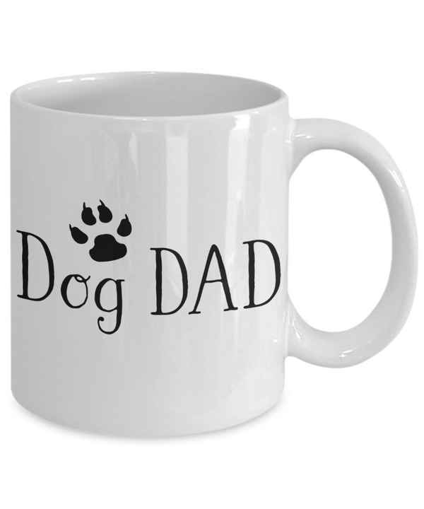 Dog Dad Coffee Mug Father Day Gift Idea Tea Cup Dog Lover/Owner Gifts ...