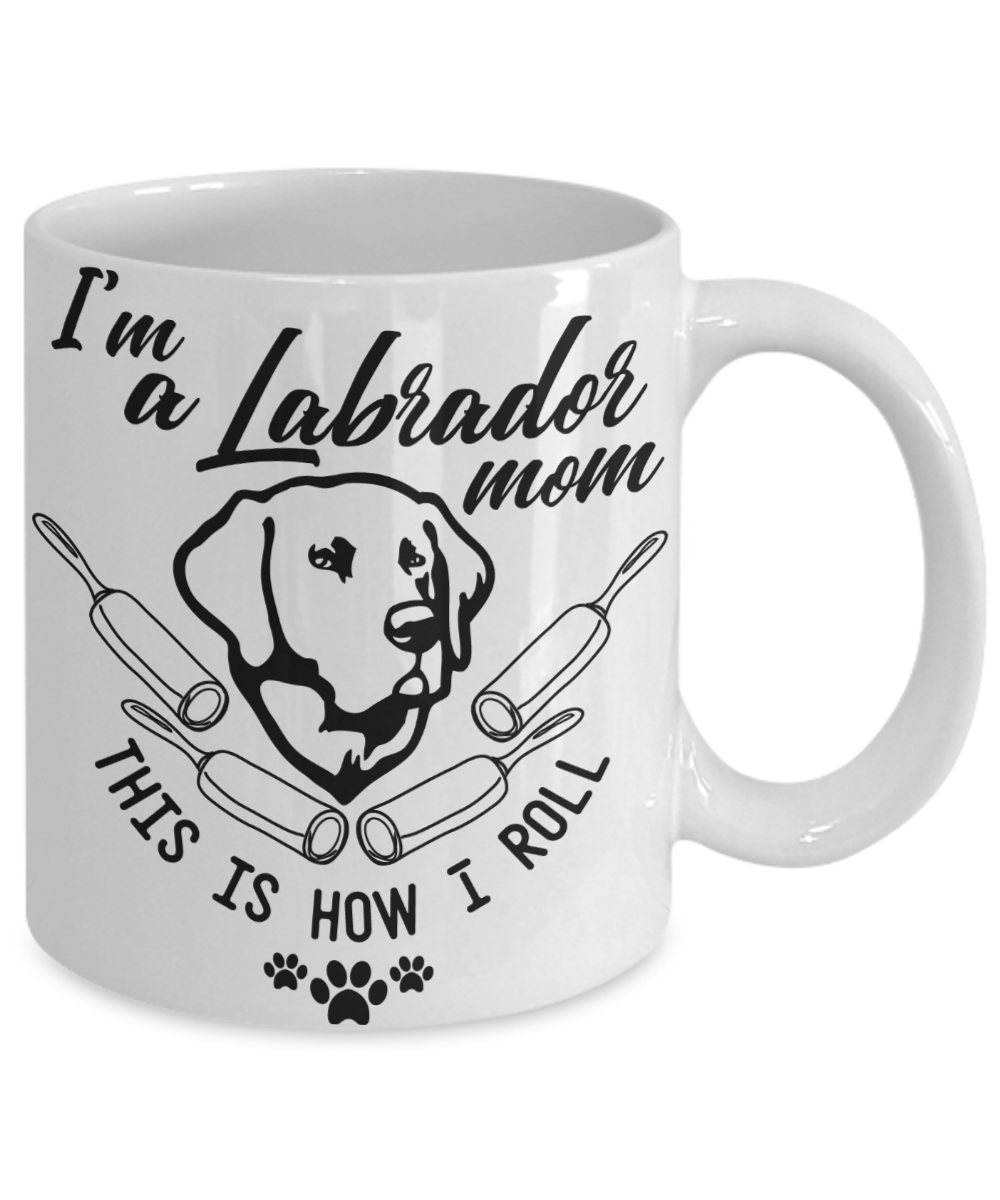 labrador mom coffee mug