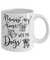 Namast'ay Home With My Dogs Funny Coffee Mug Tea Cup Dog Lover/Owner Gift Idea 11oz