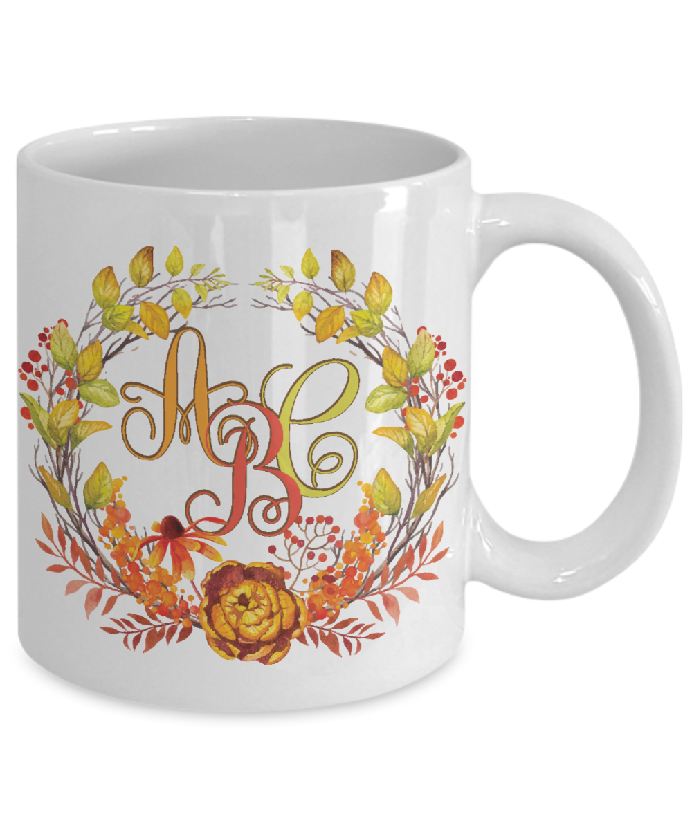 Personalized Monogrammed Coffee Mug