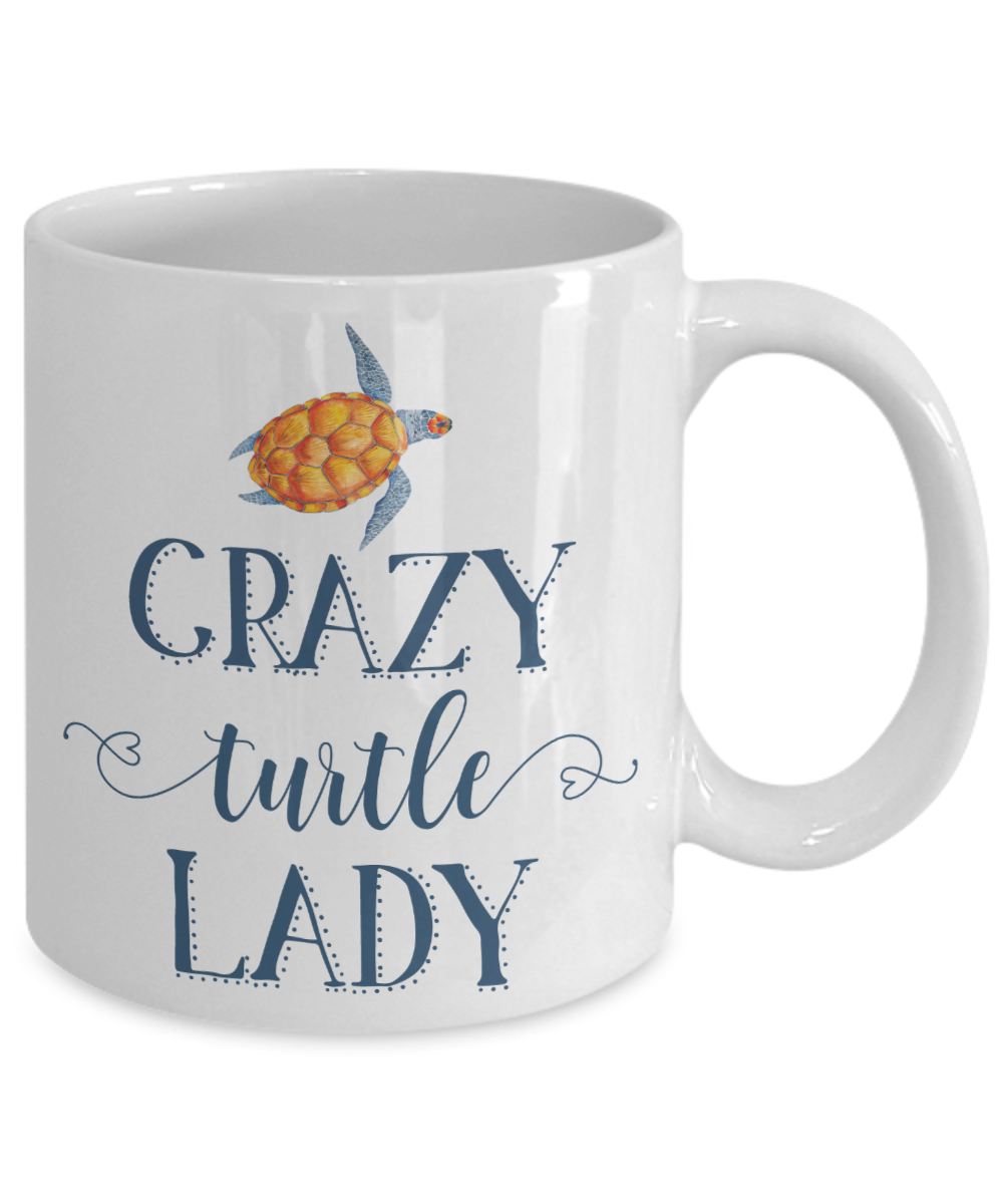 Crazy Turtle Lady Coffee Mug