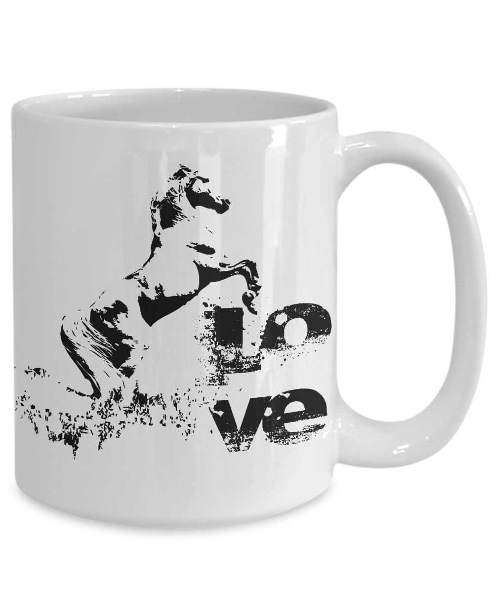 Horse Love Coffee Mug Horse Lover Gift Idea Tea Cup